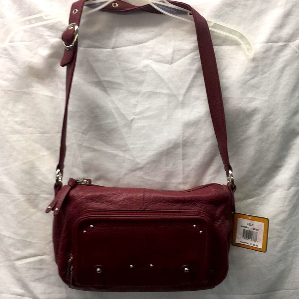 Stone & Co Lilly new leather purse sz 9x12x3.5